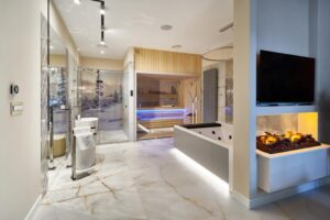 Hotel z Jacuzzi w Pokoju Łódź