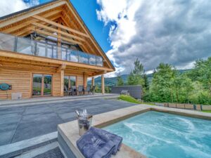 Domek Chalet Pine Tree Zawoja z Jacuzzi z Pięknymi Widokami