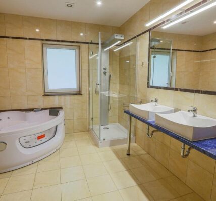 Domek LouisaPark Lubuskie z Jacuzzi w Pokoju