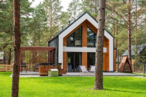 Domek z Jacuzzi W Kaszubskim Lesie Borsk Kaszuby