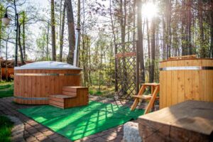 Jacuzzi Domki u Danusi Stężyca