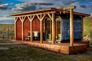 Nini House Giże na Mazurach z Jacuzzi i Sauna